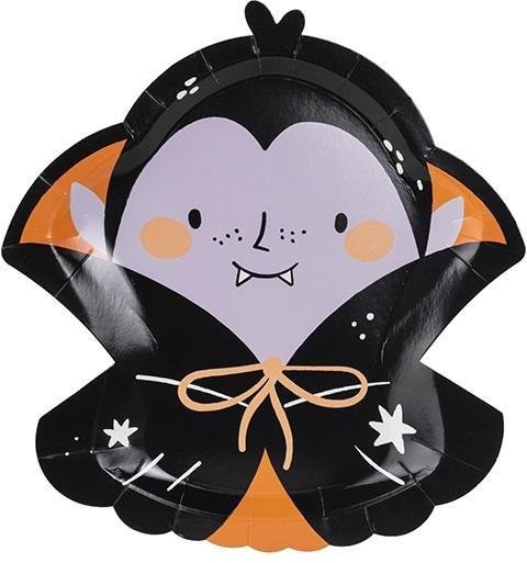 Talerzyki Dracula 23x25cm 6szt