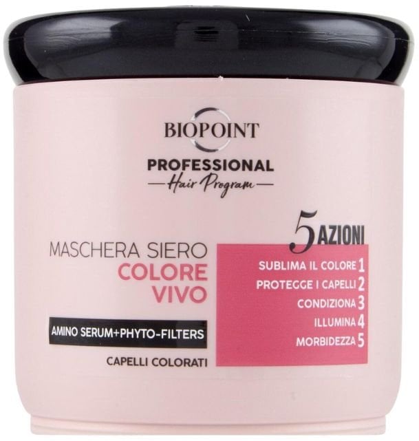 BIOPOINT Professional Hair Program Maska wzmacniająca kolor do włosów farbowanych 400 ml