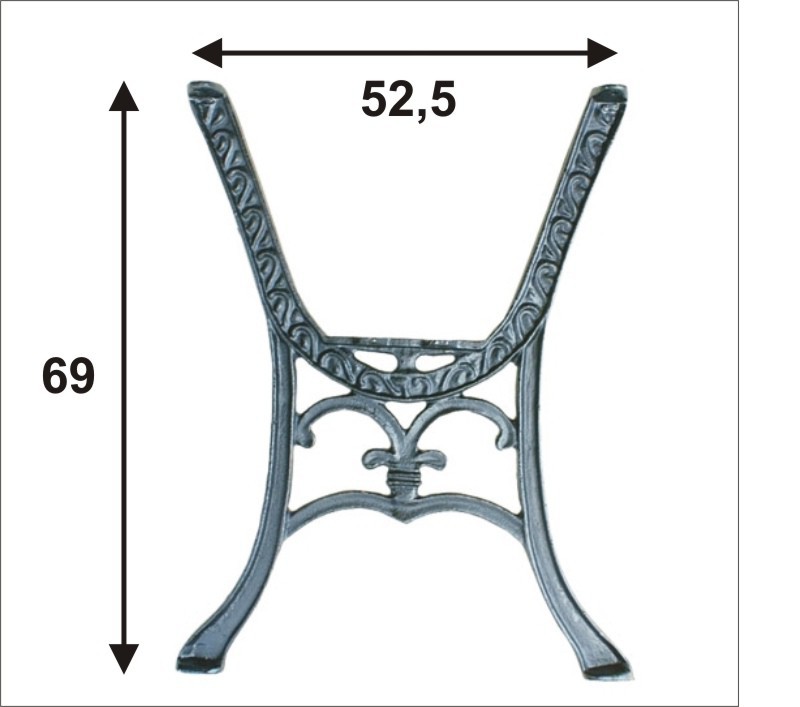 Noga do stolika CHINKA komplet 2szt.
