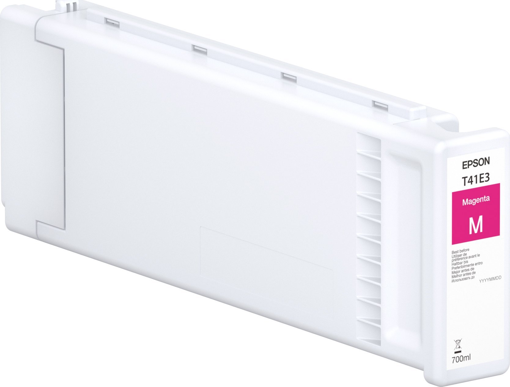 Tusz Epson Epson T41E340N UltraChrome XD2 Magenta Ink, 700 | Epson C13T41E34N | Epson T41E3 - purpurinė - originali - rašalo kasetė | Epson UltraChrom