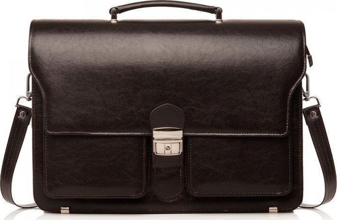 AKTÓWKA TECZKA NA DOKUMENTY SOLOME OSAKA SKÓRZANA