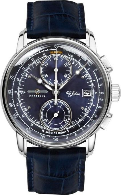 Zegarek Zeppelin 100 Jahre 8670-3 Quarz Niebieski (259588)