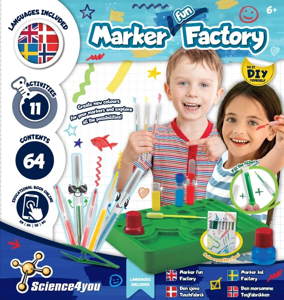 Science4you, Marker Factory, Non-scented
