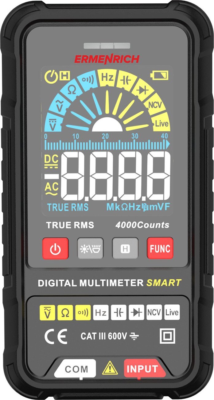 Ermenrich Uniwersalny miernik cyfrowy Zing TC17