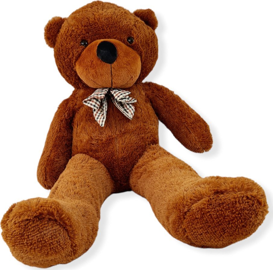 Blue Ride Duży Miś Pluszowy Gigant Klasyczny Pluszak 130 cm Brązowy