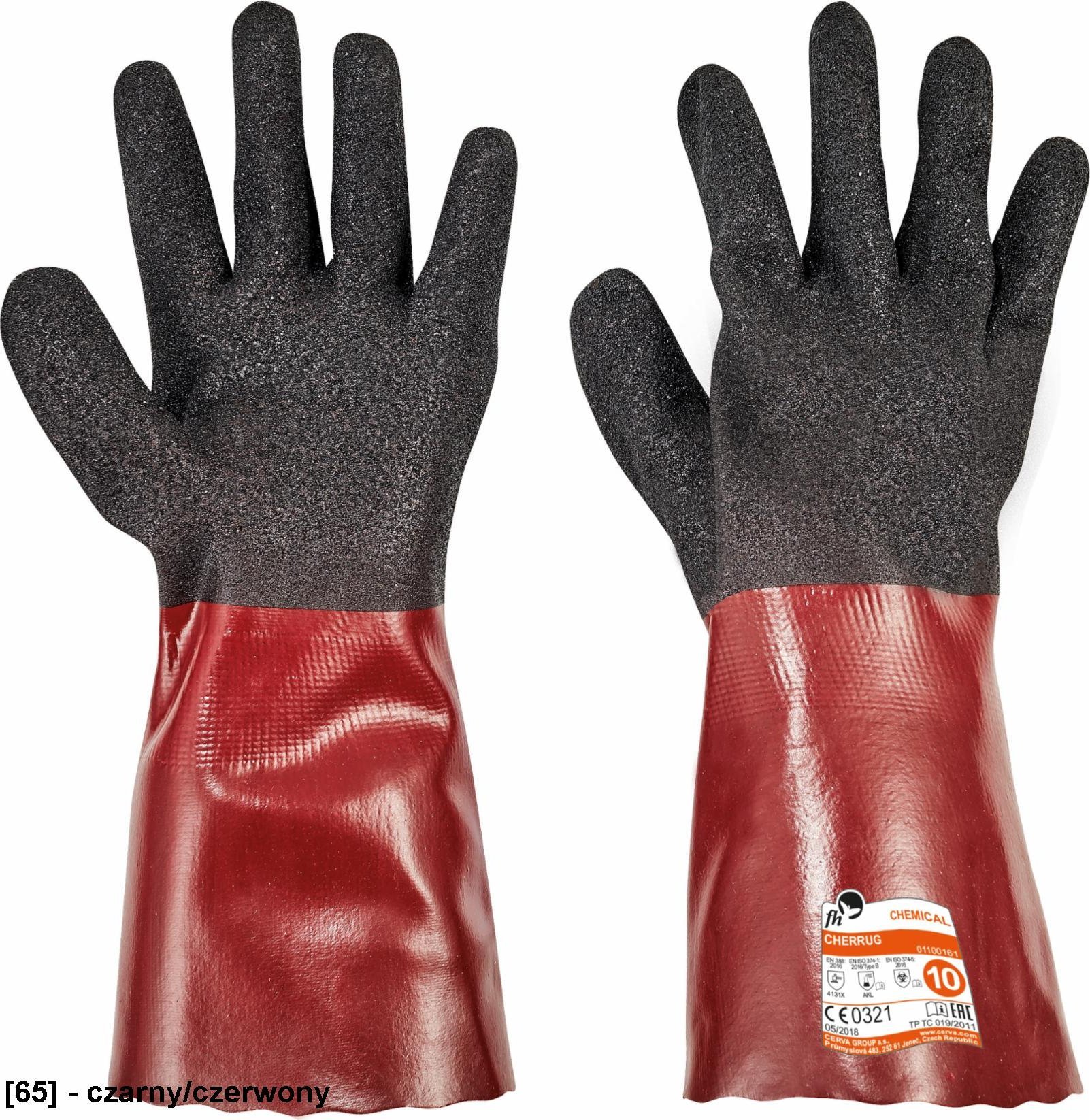 CERVA CHERRUG - rękawice 10