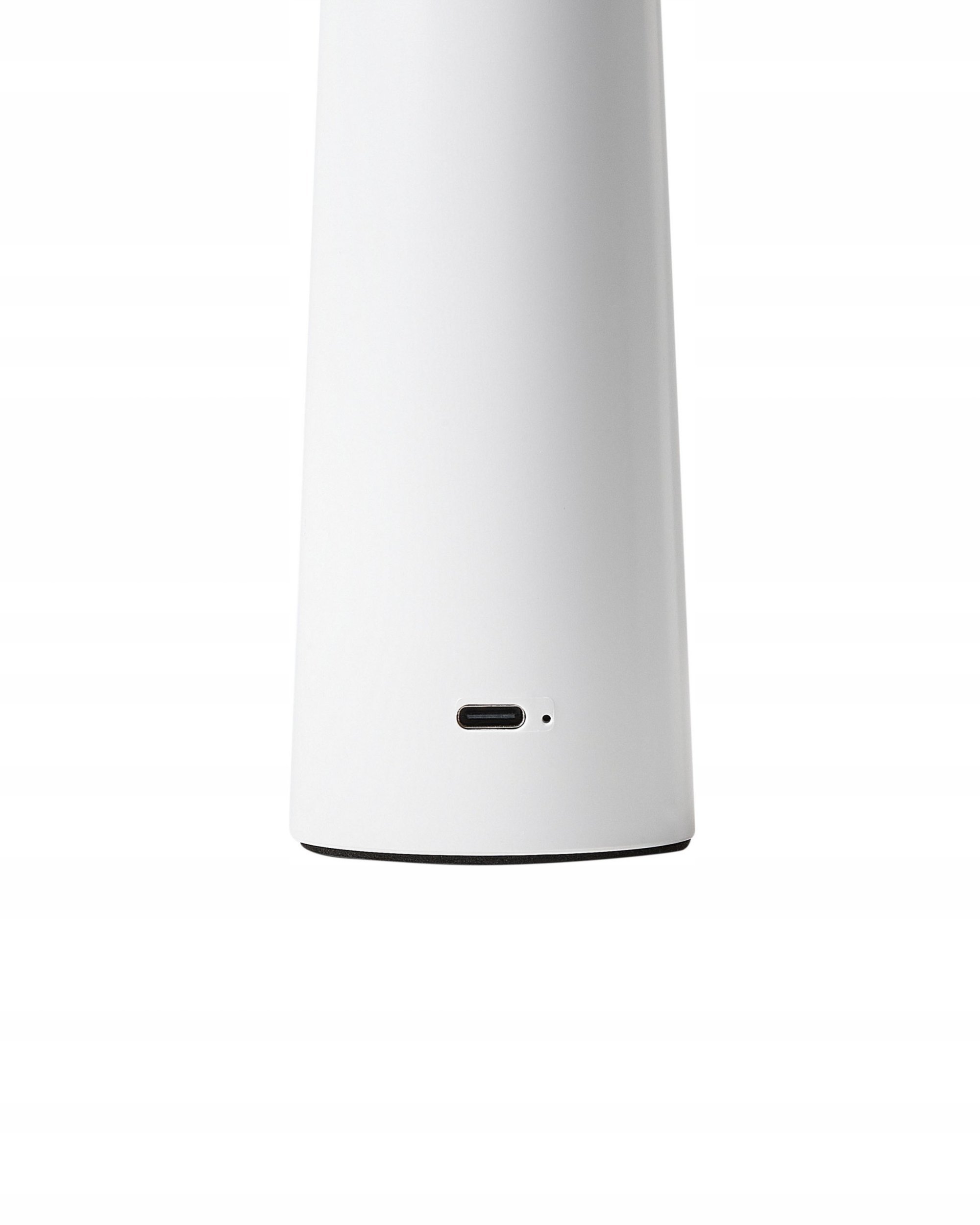 Lampa stołowa Beliani Bezprzewodowa lampa stołowa LED LEVIRA Ze ściemniaczem Metal Biały