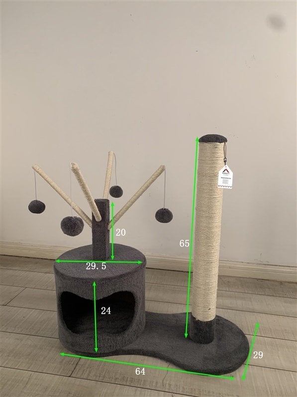 Sourcing CAT TREE HOPPY 65X30X68CM