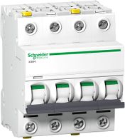 Schneider Electric Wyłącznik nadprądowy 4P C 20A 10kA AC iC60H-C20-4 (A9F07420)