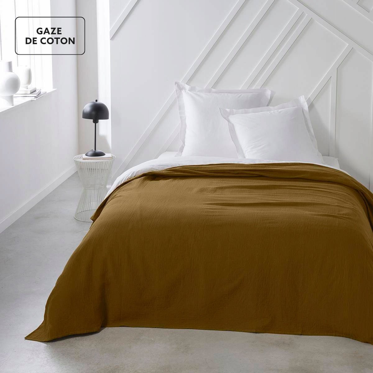 TODAY Narzuta na łóżko Japandi, bawełna, 220 x 240 cm