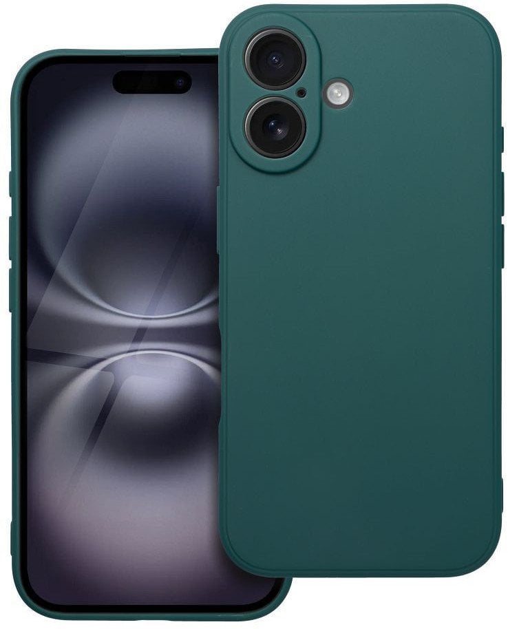 Futerał MATT do IPHONE 17 ciemnozielony