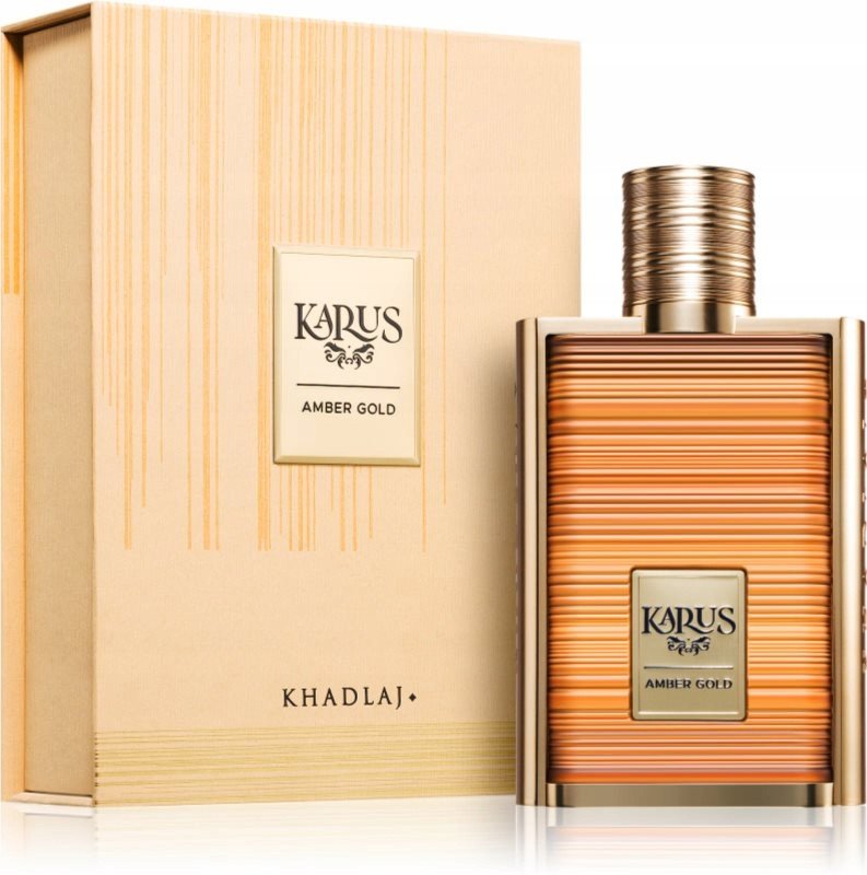 Perfumy Unisex Khadlaj Karus Amber Gold EDP 100 ml