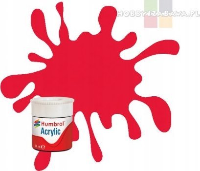 Scitec Nutrition Acrylic maling arrow red 14ml- Klar