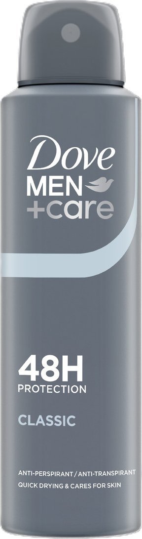 Dove Men Care Classic Dezodorant w sprayu dla mężczyzn 150ml