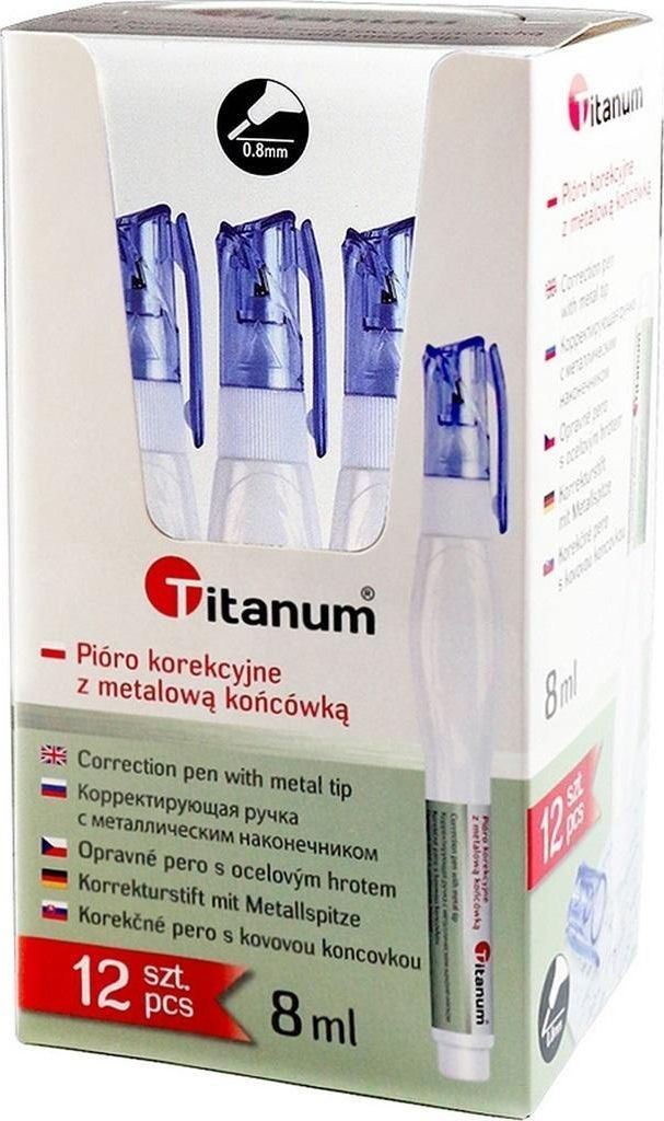Titanum Korektor w piórze 8ml (12szt)