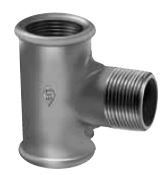 Atusa Trójnik 3/4" stal czarna 13021004