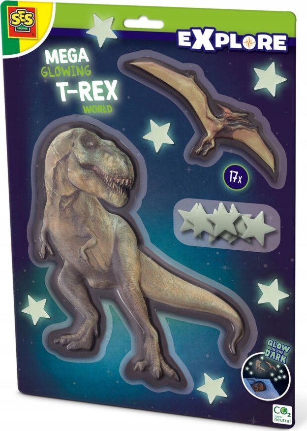 SES SES Mega glowing T-Rex