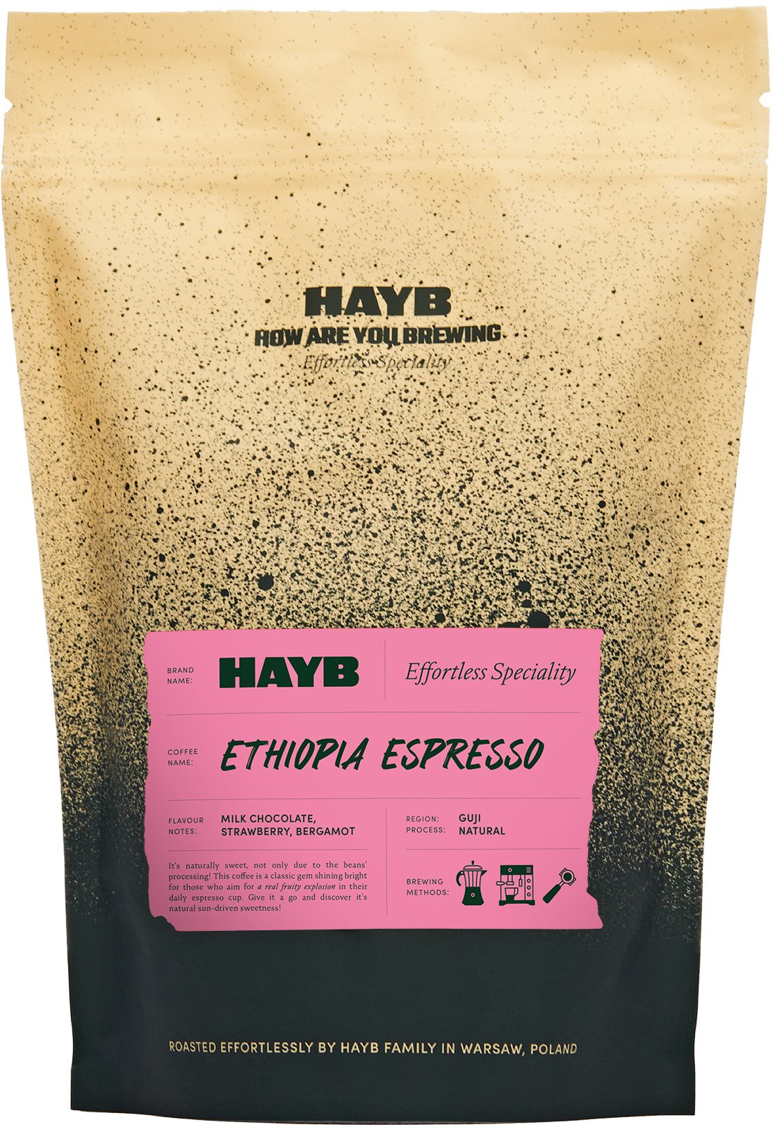 Kawa ziarnista HAYB Ethiopia Espresso 250 g