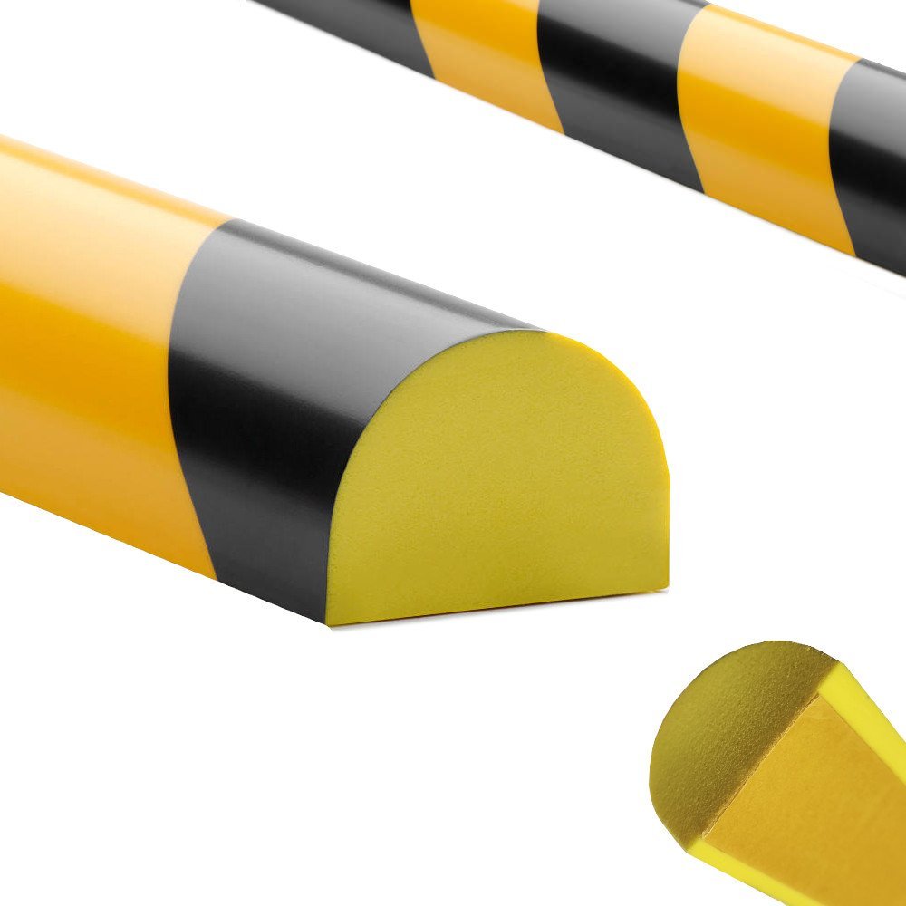 NMC Profil ochronny ostrzegawczy krawędzi typ C P 40x28mm 1m NOMA PROTECT