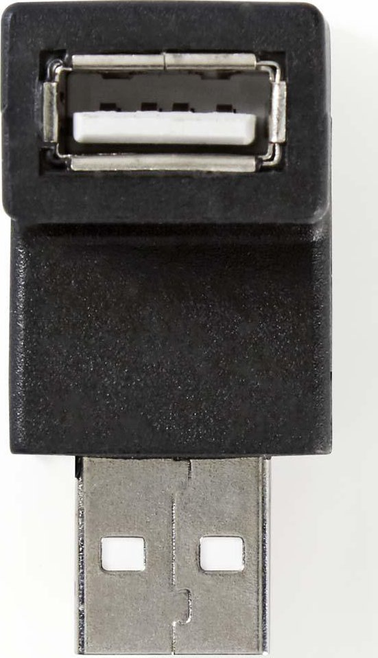 Adapter USB Nedis Nedis CCGB60930BK zmieniacz płci / kabli USB-A Czarny