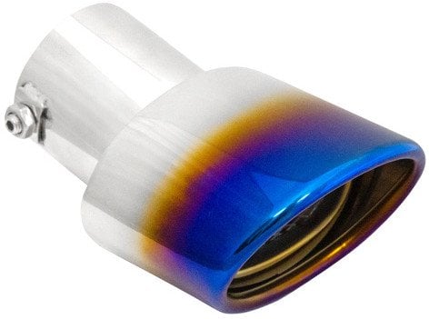 Końcówka tłumika 105x70mm wejście 63mm Burn