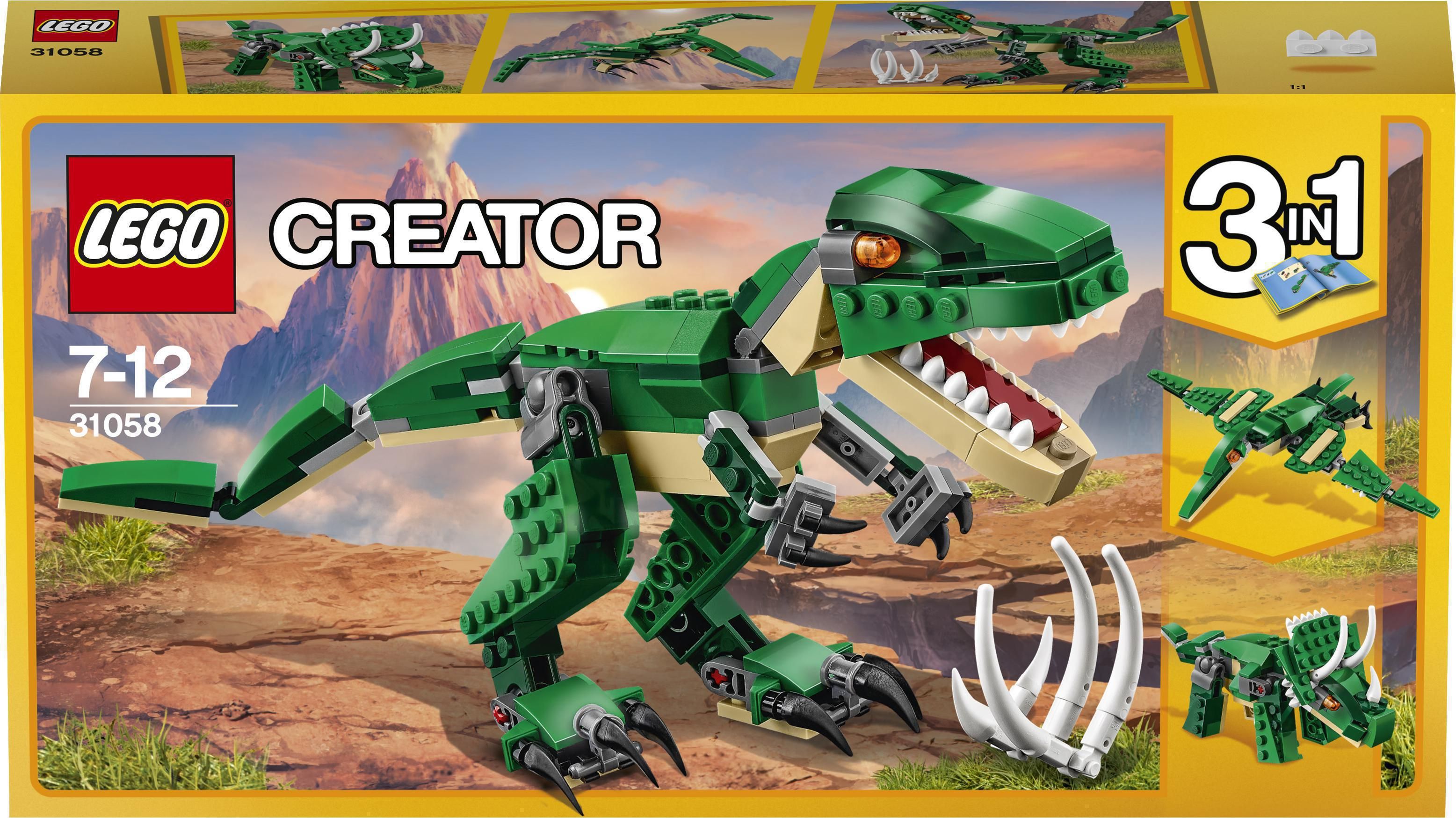 LEGOCreator Potężne dinozaury - 31058