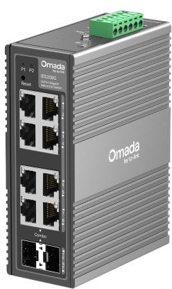 Omada IES208G8-Port Gigabit Industrial Easy Managed Switch