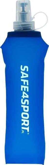 Safe4sport Miękka butelka składana Soft Flask 500 ml niebieska