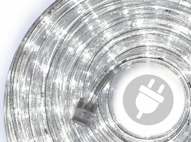 Taśma LED JoyLight 24szt./m 1.5W/m 230V Biała (BA11667)