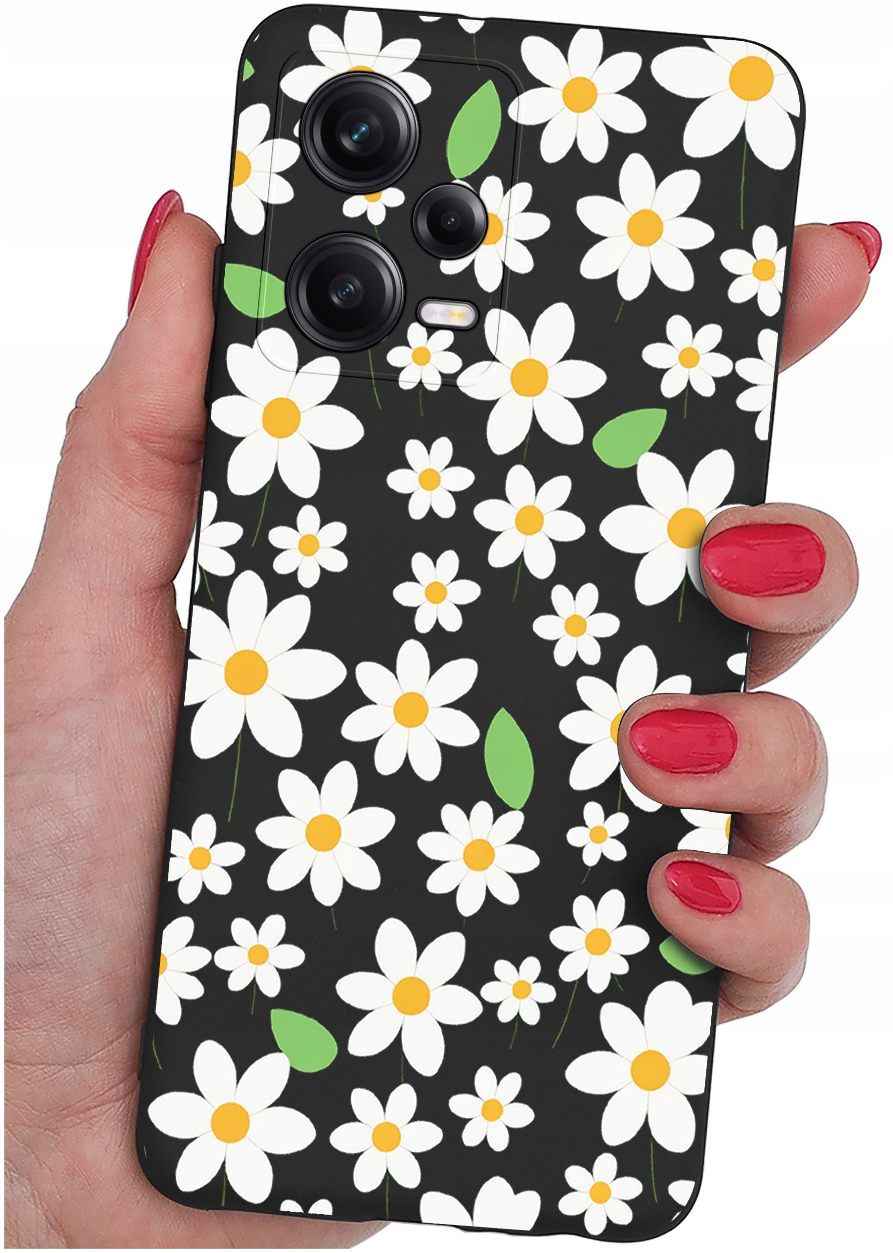 ETUI do Xiaomi Redmi Note 12 5G |Poco X5 5G | WZORY | SILIKONOWE MATT SZKŁO