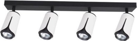 Kinkiet Mojeledy Kinkiet GU10 LED x4 biało-czarny (IK264W)