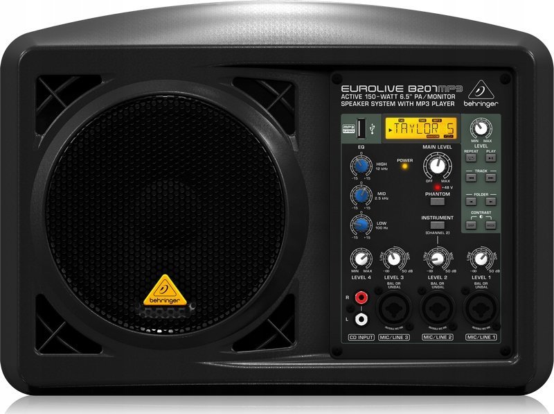 Behringer Behringer B207MP3 Monitor odsłuchowy aktywny 6,5"