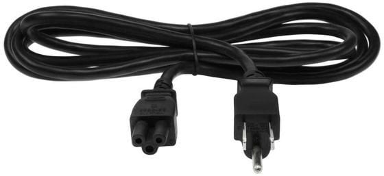 Kabel zasilający Zebra kabel zasilające Czarny Wtyczka zasilająca typu F C5 panel