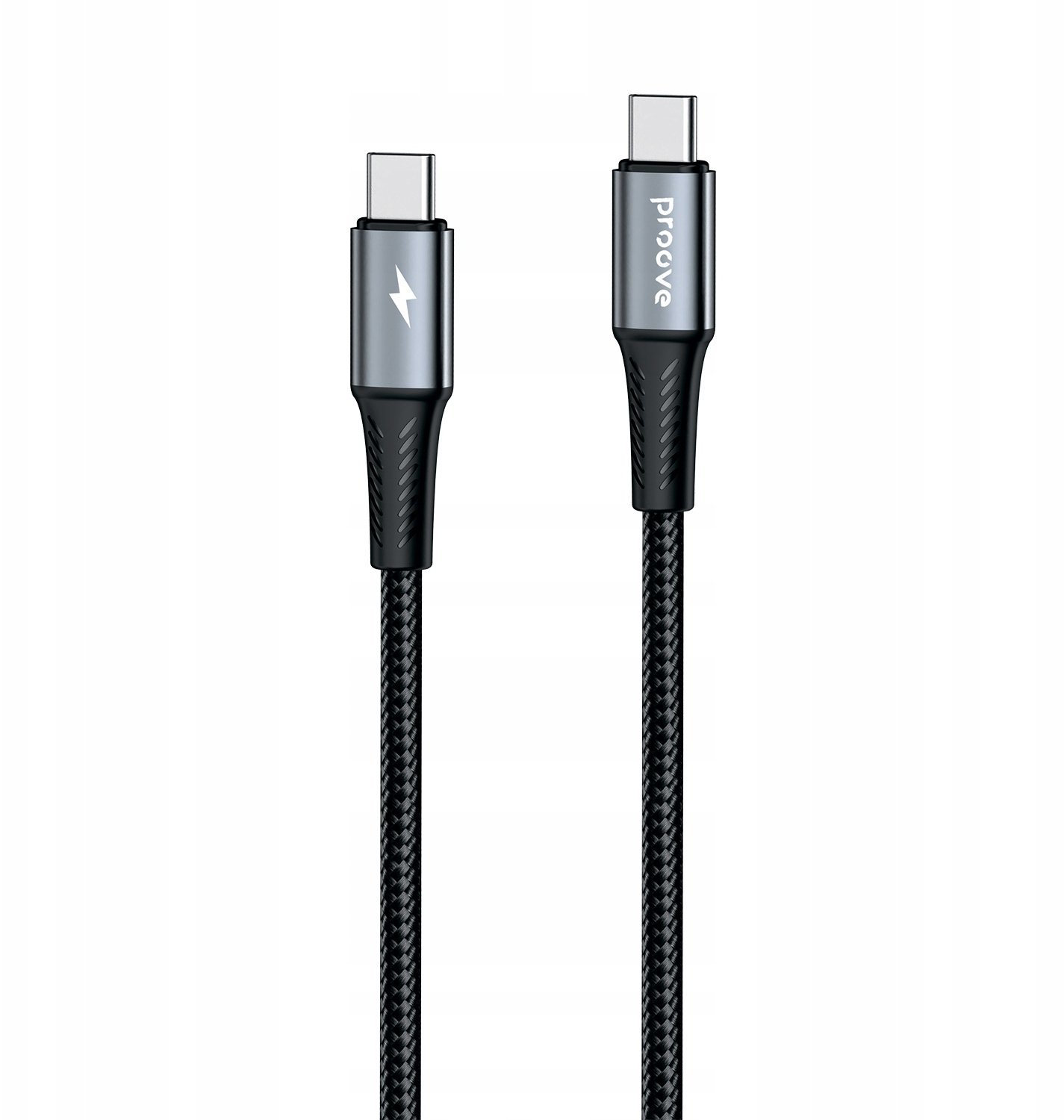Kabel USB Proove WireX Pro Type-C to Type-C black 100W (1.5m)