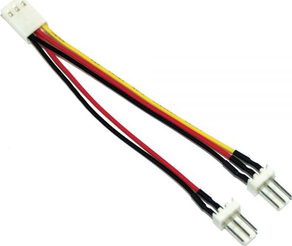 InLine 3-pin - 3-pin x2, Wielokolorowy (33433L)