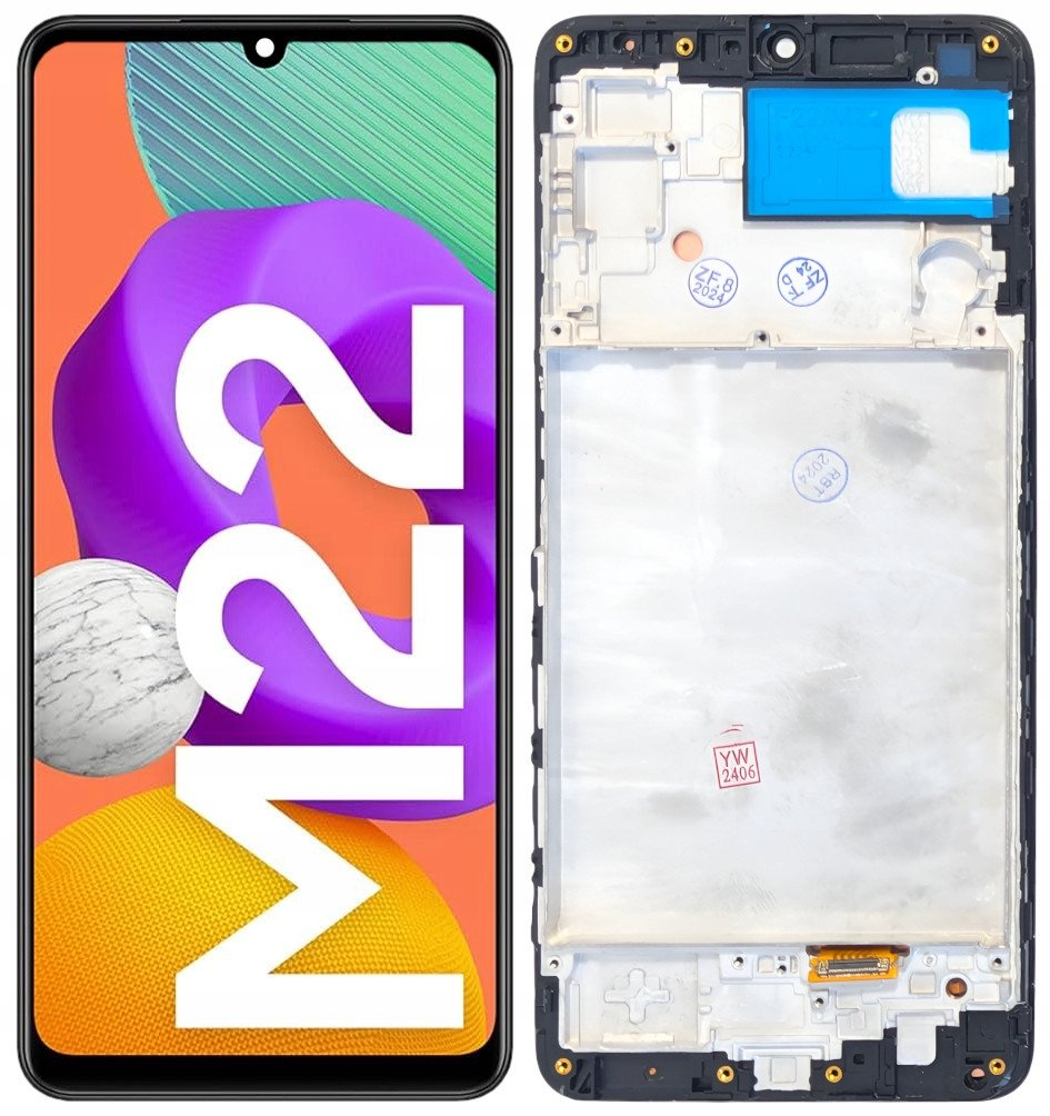 WYŚWIETLACZ EKRAN LCD DO SAMSUNG GALAXY M22 4G OLED RAMKA SM-M225FV
