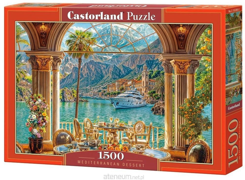 Puzzle 1500 Mediterranean Dessert CASTOR