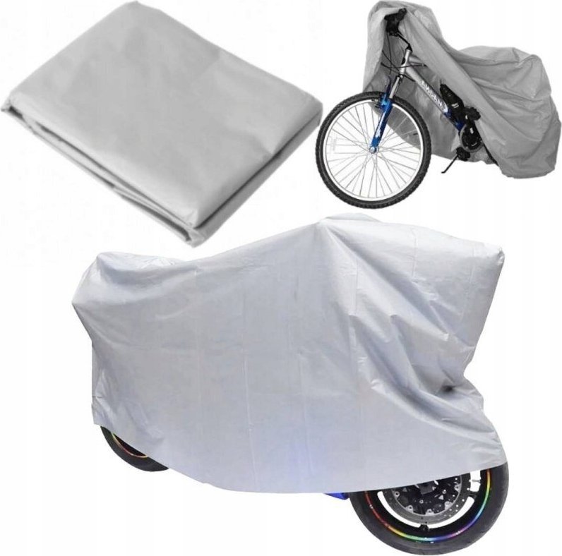 Pokrowiec na Rower Motocykl Skuter Motor Wodoodporny Zima Lato Plandeka UV
