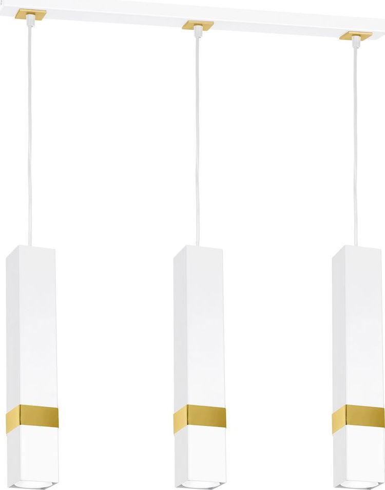 Lampa wisząca Milagro Nowoczesna lampa wisząca do jadalni Milagro VIDAR potrójna MLP6276