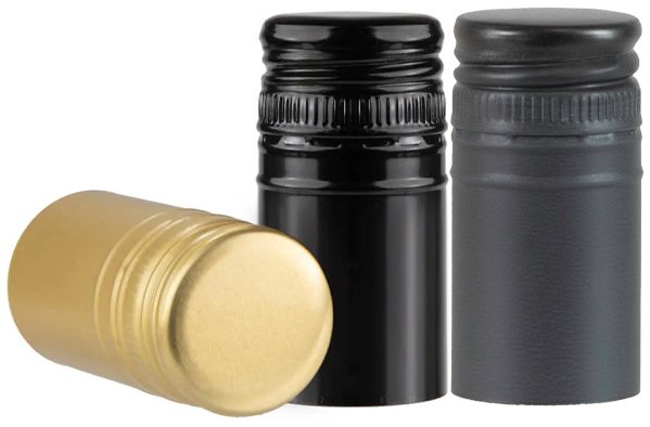 10x ZAKRĘTKI DO BUTELEK 30X60 aluminiowa zakrętka do wina nalewek wódki