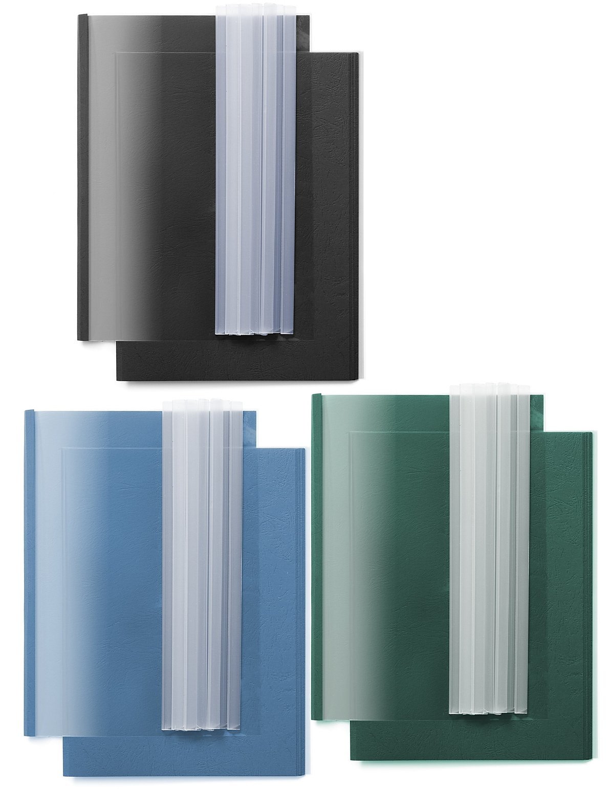 Staples Zestaw do oprawy dokumentów Dovre Express A4/9.5mm czarny (8)