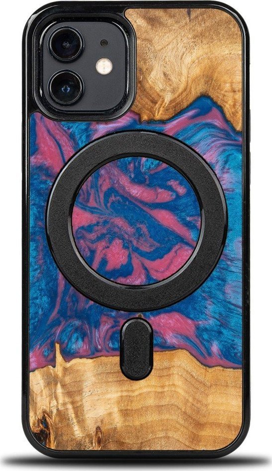 BeWood Etui Bewood Unique na iPhone 12 / 12 Pro - Neons - Vegas z MagSafe