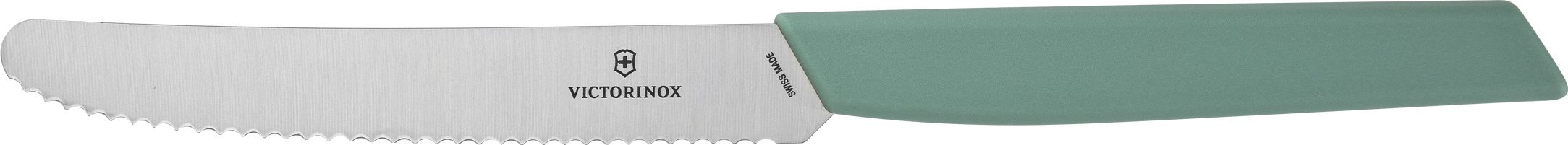 Victorinox Nóż stołowy ząbkowany Victorinox miętowy