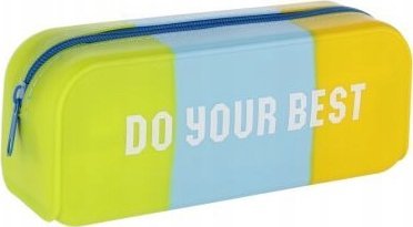 Piórnik Starpak PIORNIK SILIKON 1ZAM TRICOLORE NEON STK PB 24/48