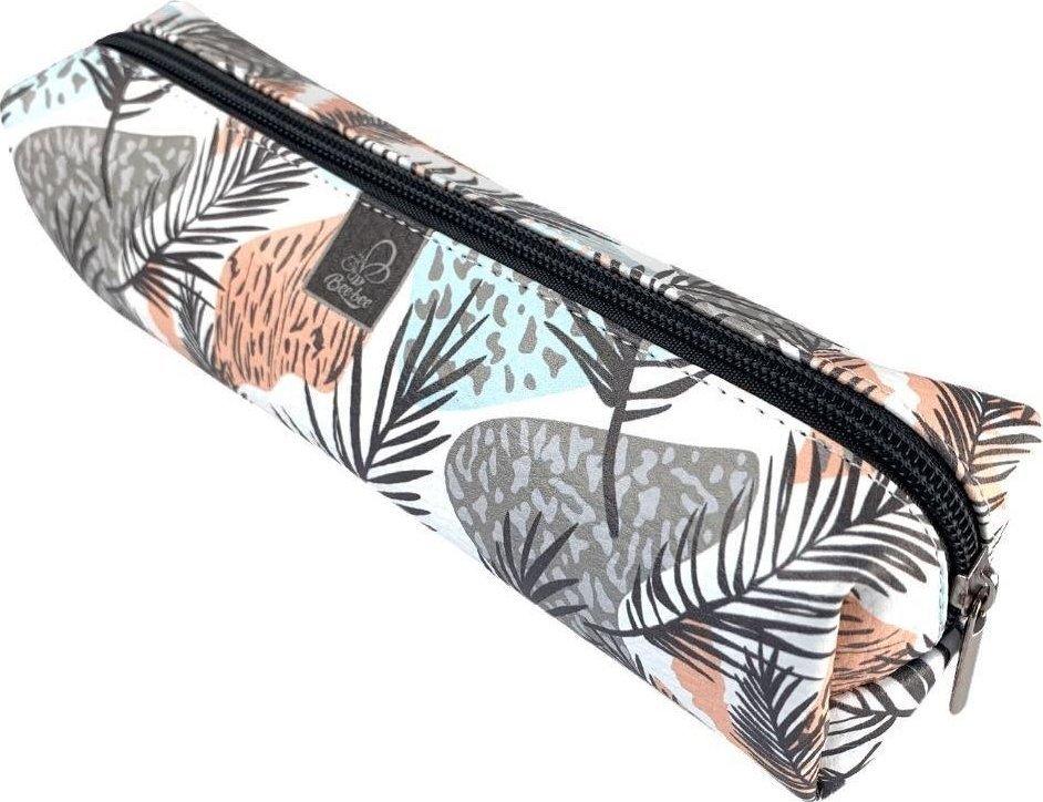 Piórnik Bee-bee Piórnik prostokąt Paprocie beż