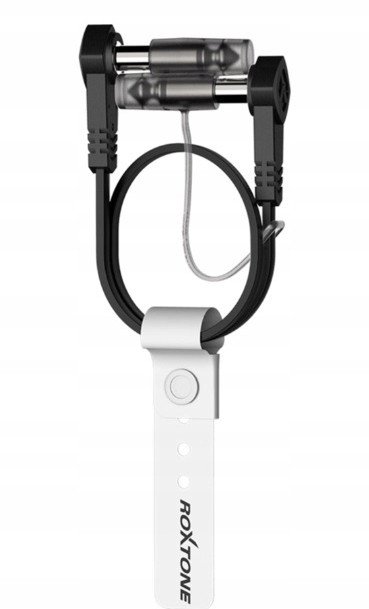 Kabel instrumentalny Wtyk Jack 6.3mm 50cm Roxtone FPJJ100L0005