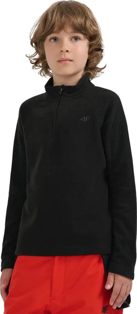 Bluza polarowa dla chłopca 4F M058 czarna 4FJWAW25UFLEM058 20S 158-164cm