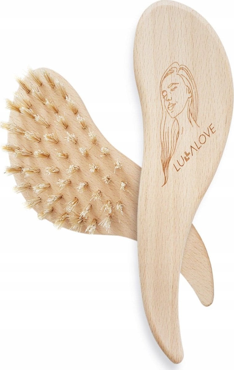 LullaLove Lullalove, Szczotka do włosów delikatnych i plączących się, 1szt