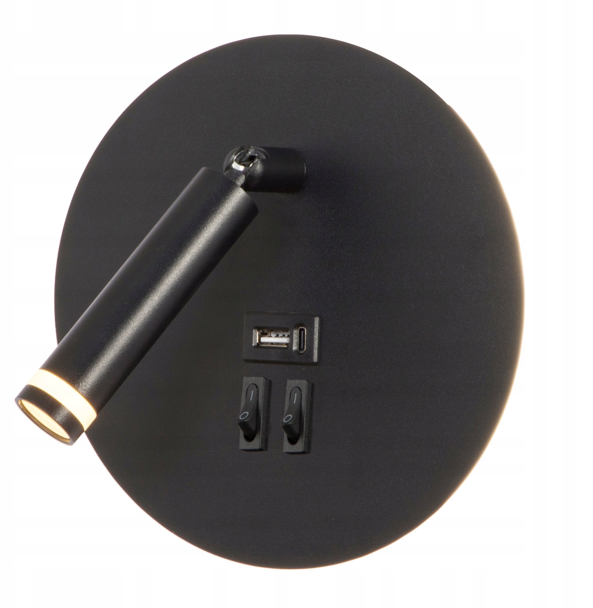 LVT Piero 1365 kinkiet lampa ścienna 1x35W G9 1x7W LED 4000K 420 lm czarny