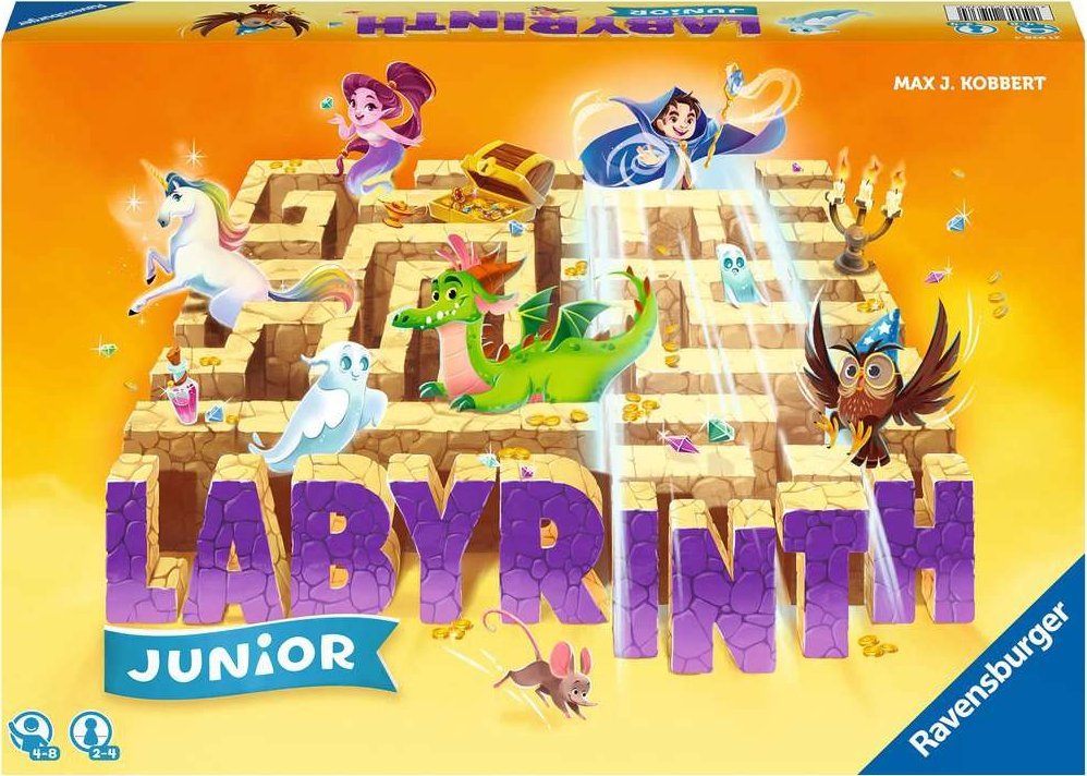Ravensburger Gra planszowa Labyrinth: Junior (edycja skandynawska)